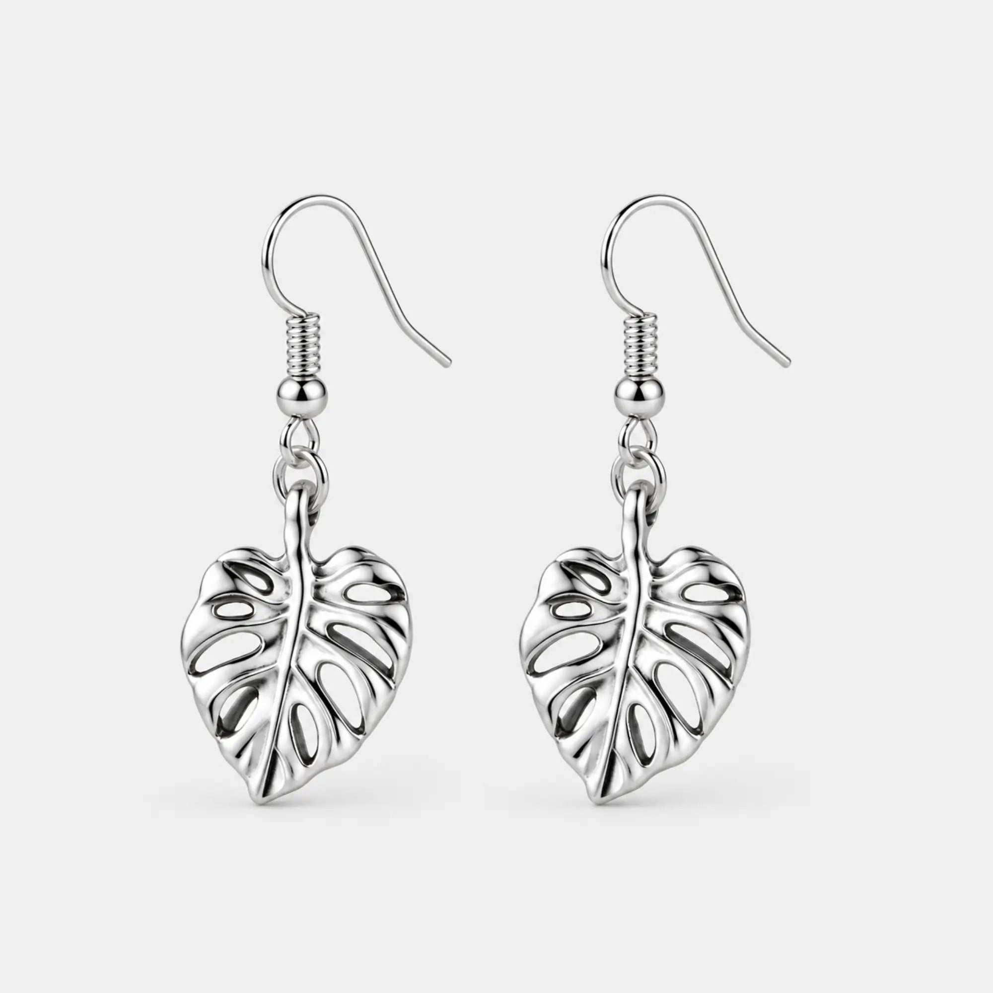 Monstera Earrings