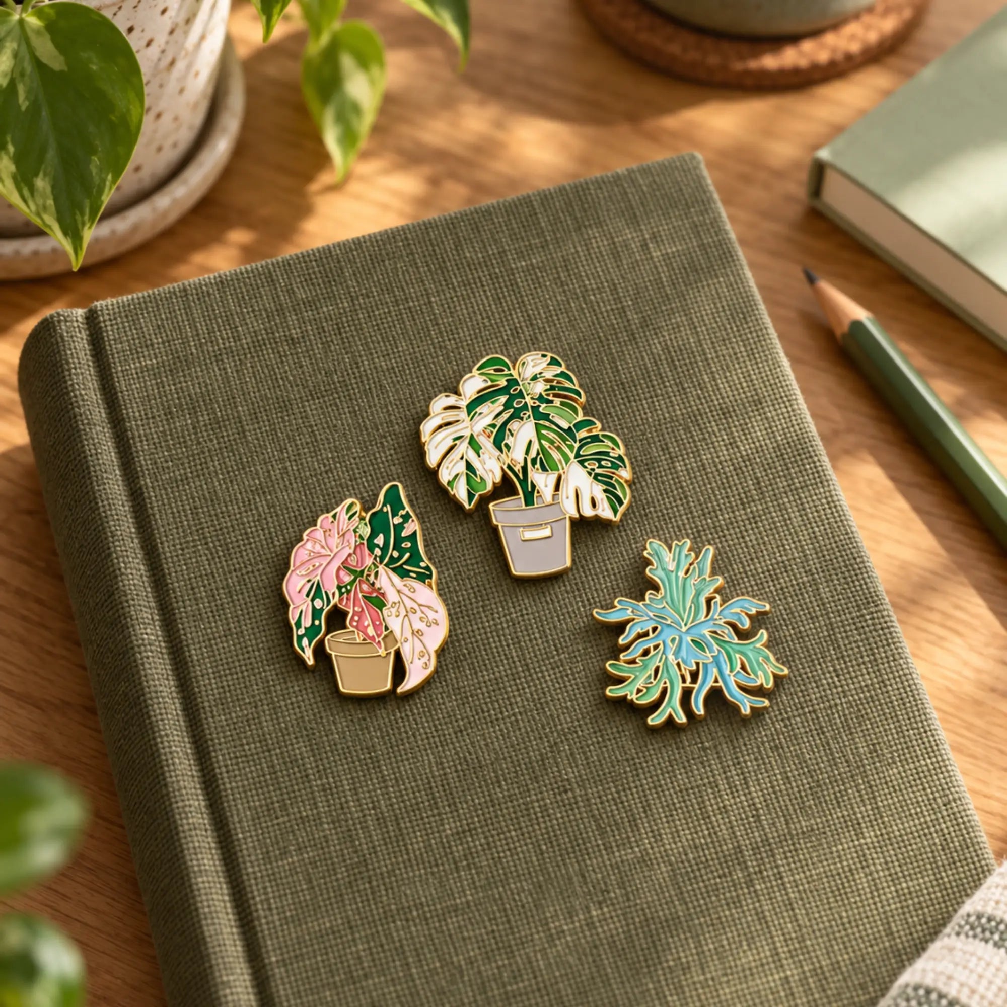 Leaf Pins | 6 Pack