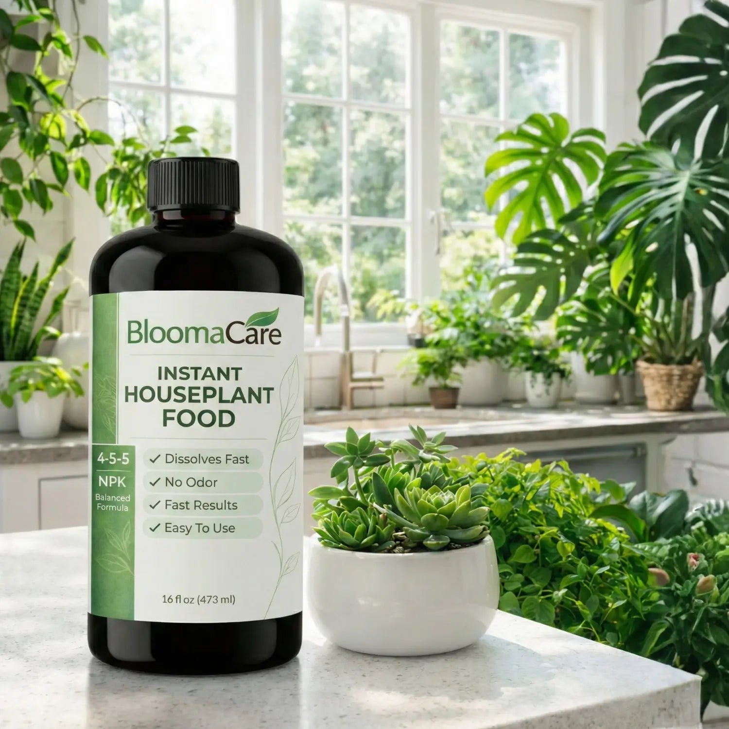 natural house plant food BloomaCare® Natural Houseplant Food